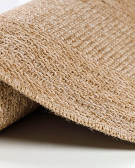 Tapis aspect jute - Rond - Beige