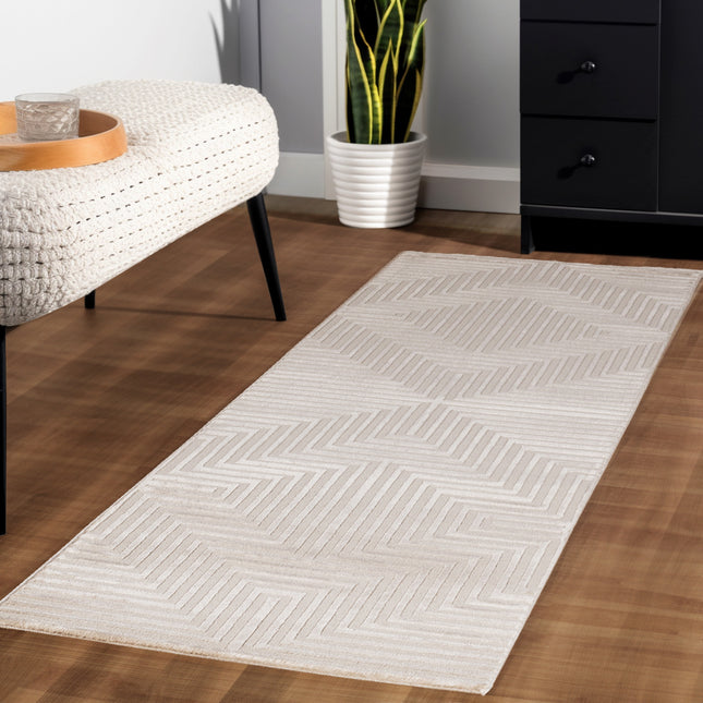 Tapis abstrait - Sara - Beige 11