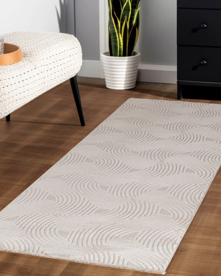 Tapis abstrait - Sara - Beige 13