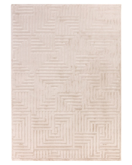 Abstract Vloerkleed - Sara - Beige 14