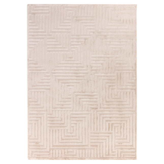 Tapis abstrait - Sara - Beige 14