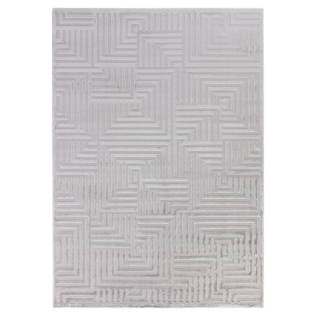 Tapis abstrait - Sara - Gris 14