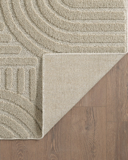 Scandinavisch Vloerkleed - Arch - Beige