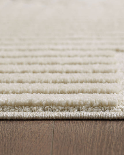 Tapis scandinave - Arch - Crème