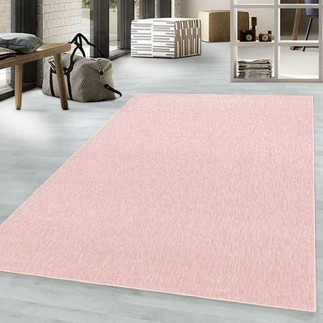 Tapis à poils ras - Bliss - Rose