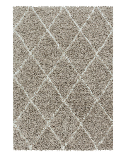 Hoogpolig Vloerkleed - Odin - Beige