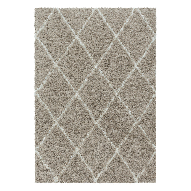 Hoogpolig Vloerkleed - Odin - Beige