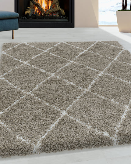 Tapis Shaggy - Odin - Beige