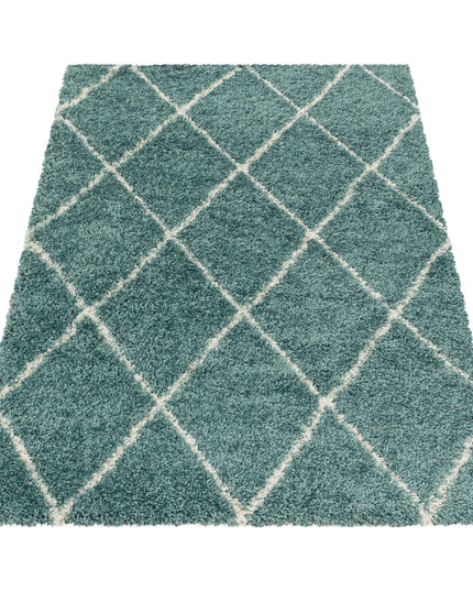 Tapis Shaggy - Odin - Bleu