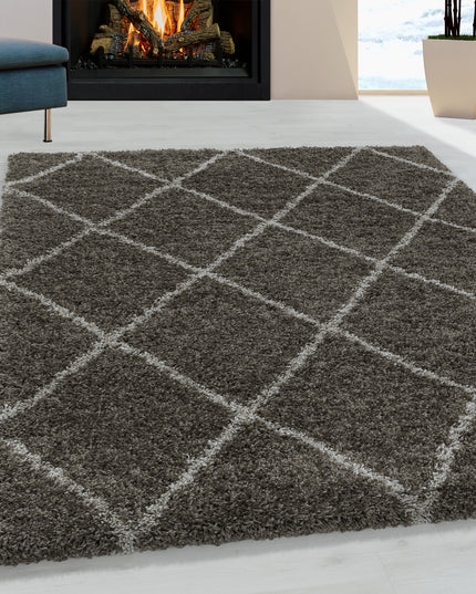 Tapis Shaggy - Odin - Taupe