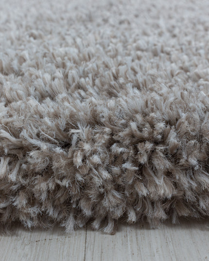 Hoogpolig Vloerkleed - Fuzzy - Beige