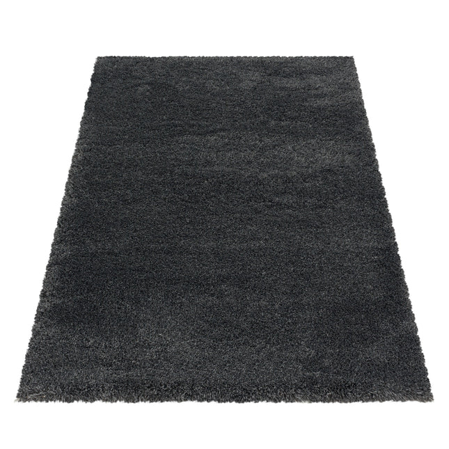 Tapis Shaggy - Duveteux - Gris