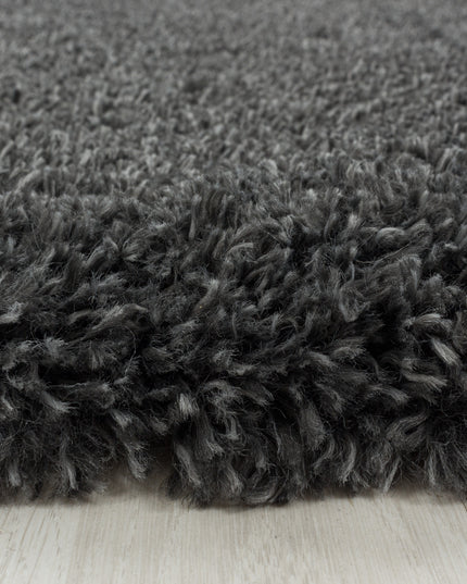 Tapis Shaggy - Duveteux - Gris