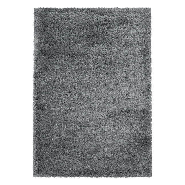 Tapis Shaggy - Duveteux - Gris clair