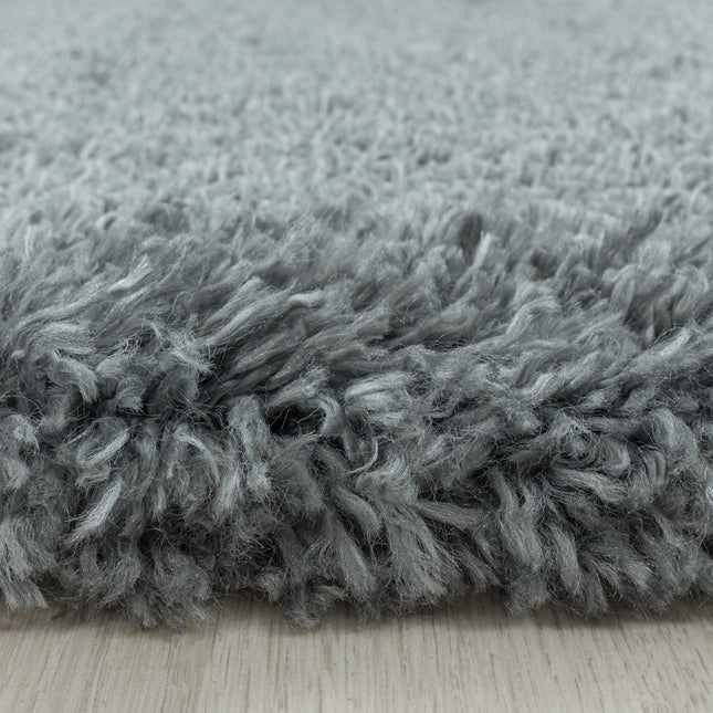 Tapis Shaggy - Duveteux - Gris clair