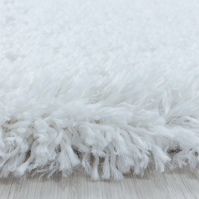 Tapis Shaggy - Duveteux - Blanc