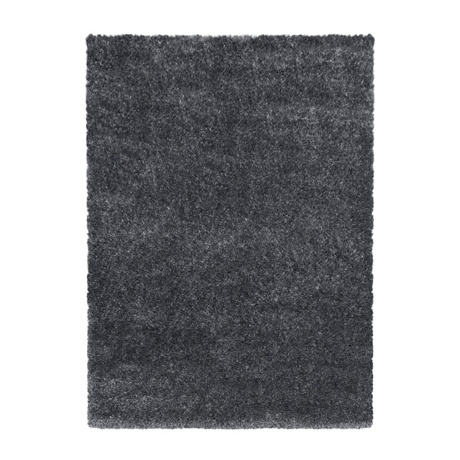 Tapis à poils longs de luxe - Uni - Gris