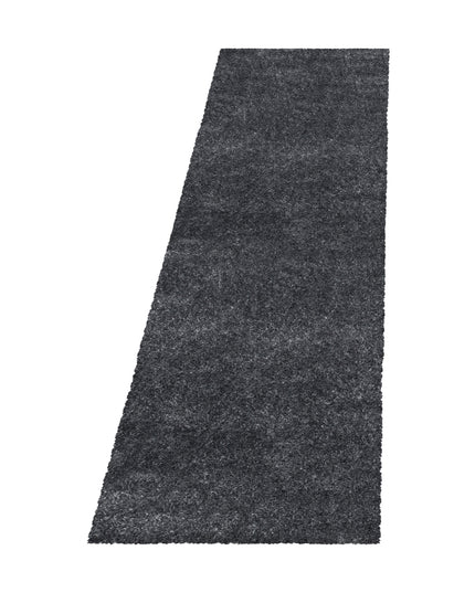 Tapis à poils longs de luxe - Uni - Gris