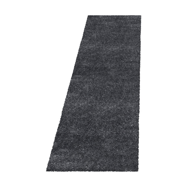 Tapis à poils longs de luxe - Uni - Gris