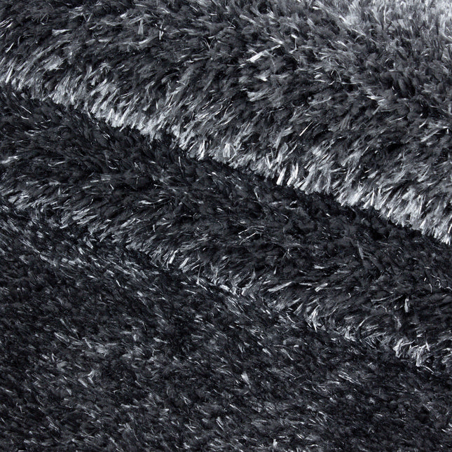 Tapis à poils longs de luxe - Uni - Gris