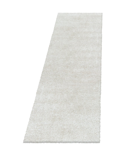 Tapis à poils longs de luxe - Uni - Crème