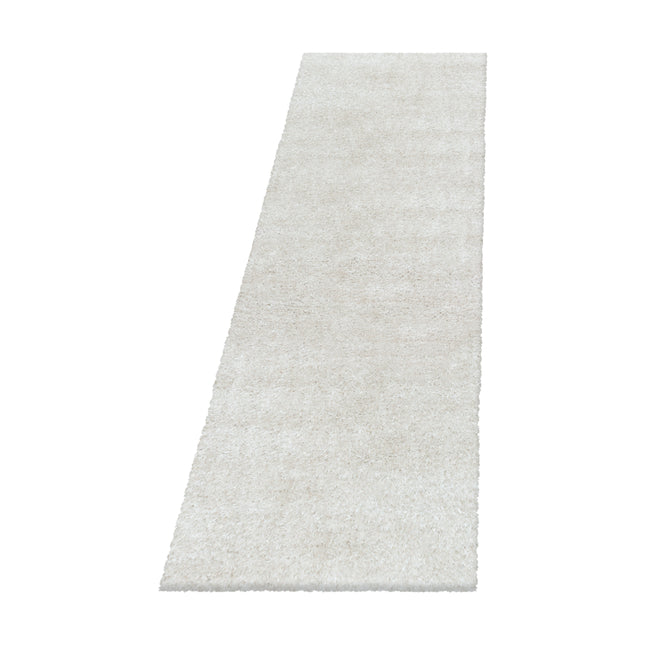 Tapis à poils longs de luxe - Uni - Crème