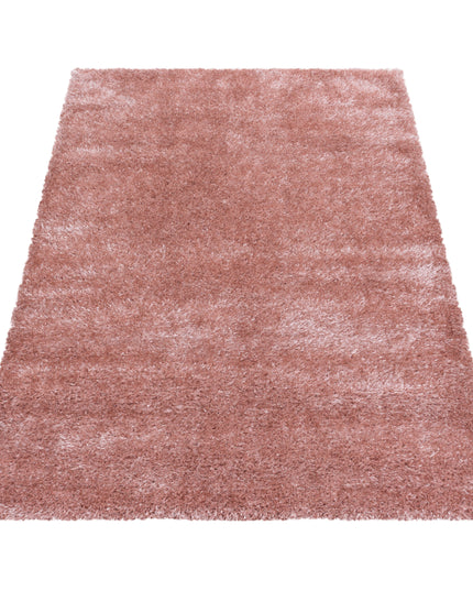 Hoogpolig Vloerkleed Luxe - Plain - Roze