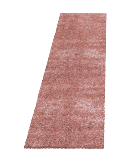 Tapis à poils longs de luxe - Uni - Rose