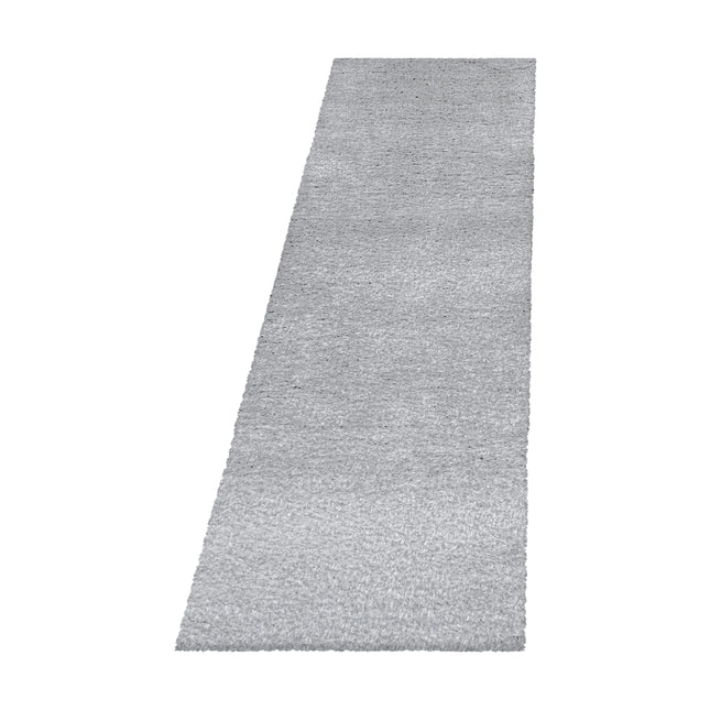 Tapis à poils longs de luxe - Uni - Argent