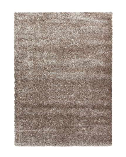 Tapis à poils longs de luxe - Uni - Taupe