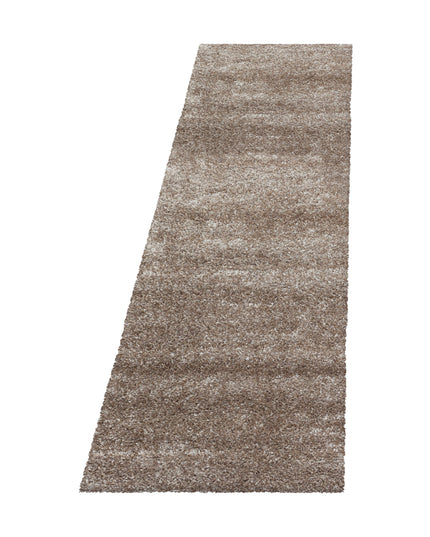 Tapis à poils longs de luxe - Uni - Taupe