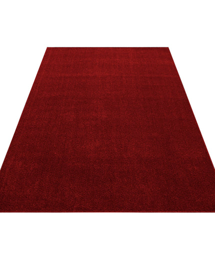 Modern Vloerkleed - Plain - Rood