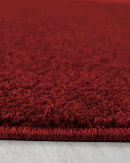 Tapis moderne - Uni - Rouge