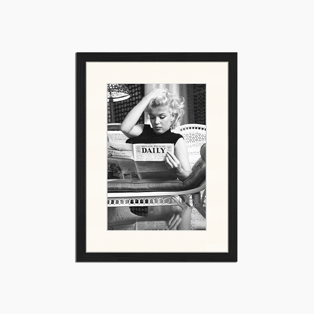 Marilyn Monroe Daily News - Print Muurdecoratie