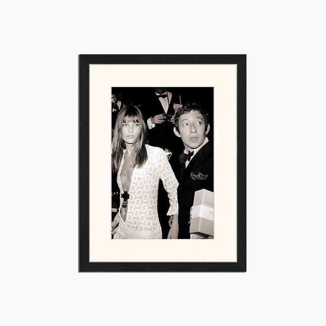 Serge Gainsbourg & Jane Birkin - Print Muurdecoratie