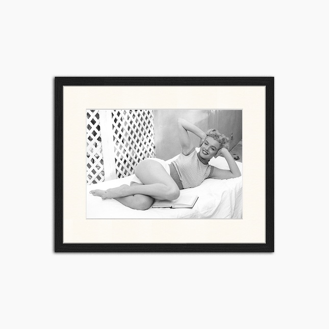 Marilyn's Summer Reading - Print Muurdecoratie