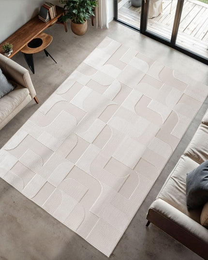 Tapis moderne - Charm - Crème 651