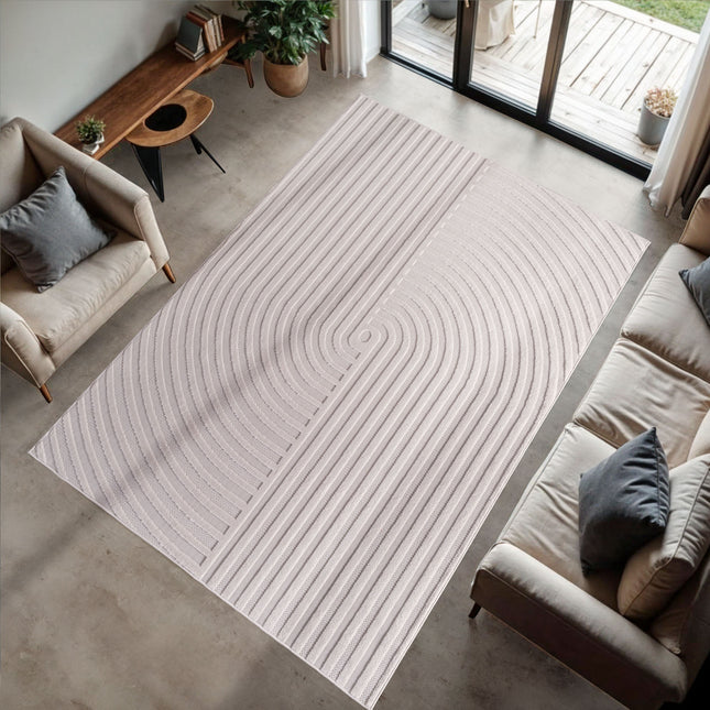 Tapis moderne - Charm - Crème 658