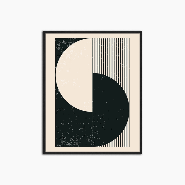 Yin Yang - Print Muurdecoratie