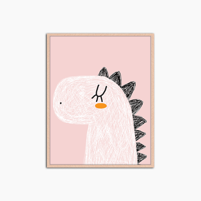 My Dinosaur - Print Muurdecoratie