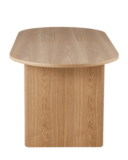 Eettafel Maya - Naturel Fineer - Uitschuifbaar 200-240cm