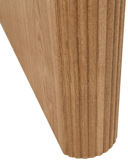 Eettafel Maya - Naturel Fineer - Uitschuifbaar 200-240cm