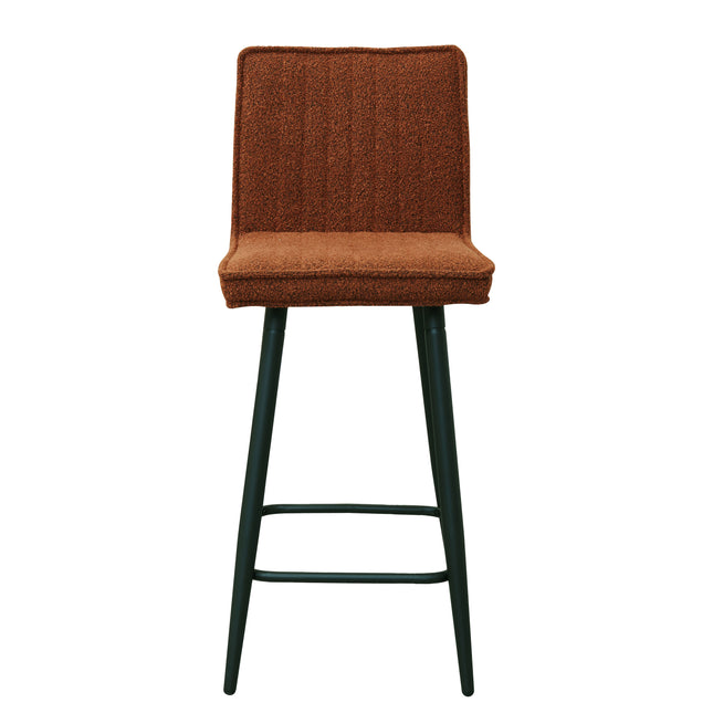 Tabouret de bar Wendy - Cuivre - Boucle